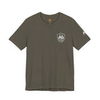 9/11 Memorial T-Shirt — "Never Forgotten 25 Years" American Flag Tribute Tee