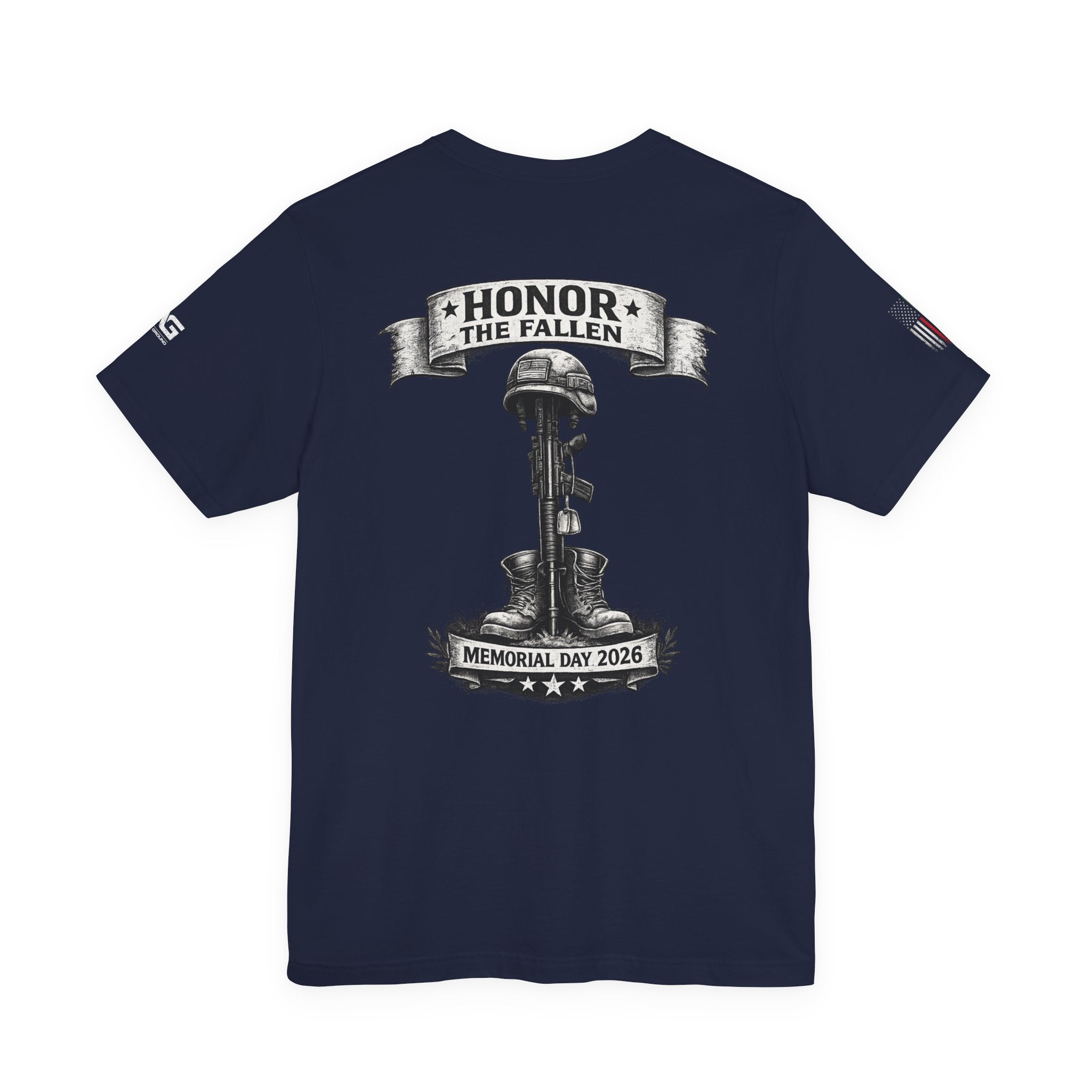 Memorial Day 'Honor the Fallen' T-Shirt - Military Tribute Tee