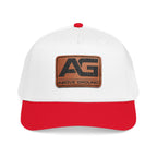 Above Ground Leather Patch Baseball Cap