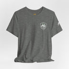 9/11 Memorial T-Shirt — "Never Forgotten 25 Years" American Flag Tribute Tee