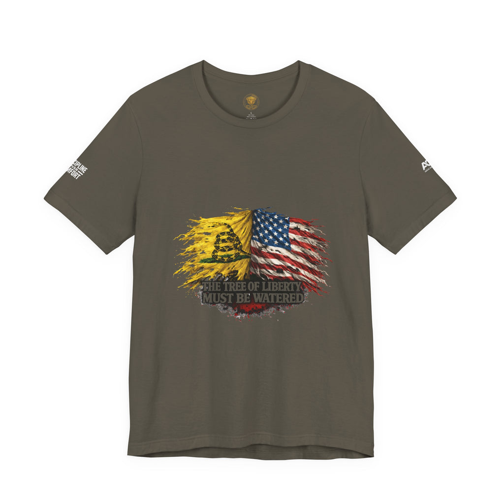T-Shirt - American Flag and Gadsden 'Tree Of Liberty"