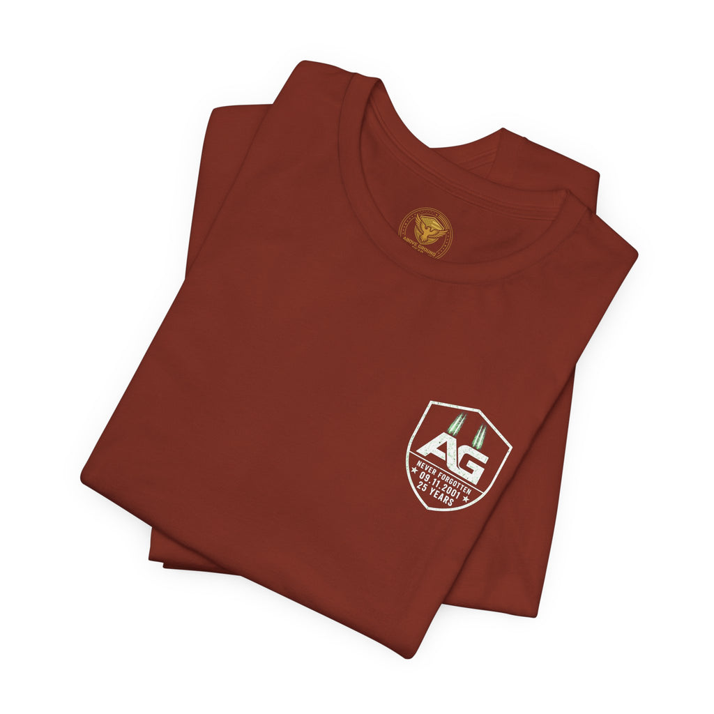We Will Never Forget 9/11 Memorial T-Shirt