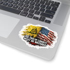 Kiss-Cut Sticker — 'The Tree Of Liberty Must Be Watered' Patriotic Decal
