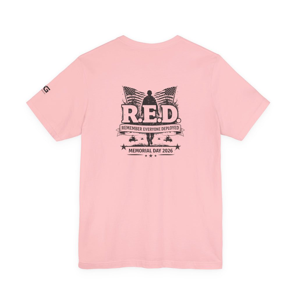 R.E.D. Memorial Day T-Shirt – Remember Everyone Deployed Military Tribute Tee