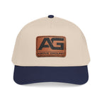Above Ground Leather Patch Baseball Cap