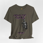T-Shirt — "Drown the Fucking Weak" Spartan Warrior Graphic Tee