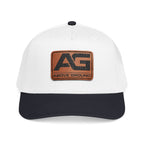 Above Ground Leather Patch Baseball Cap