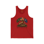 Don't Tread On Me Snake Tank Top — Patriotic Gadsden Flag Design
