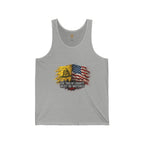Liberty Flag Tank Top — "The Tree of Liberty Must Be Watered" Patriotic Graphic Tank