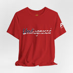 Undiagnosed T‑Shirt — Patriotic American Flag Script Tee