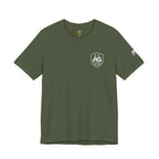 9/11 Memorial T-Shirt — "Never Forgotten 25 Years" American Flag Tribute Tee