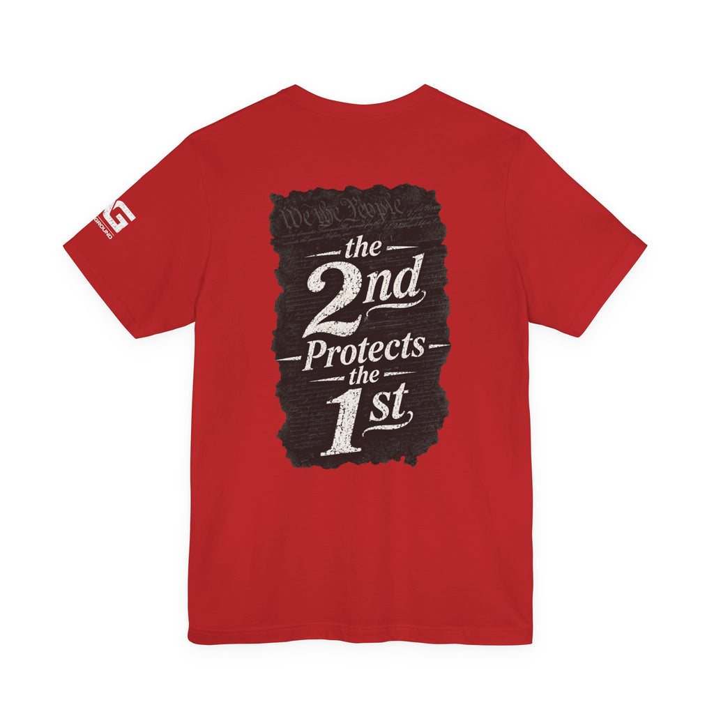 2nd Protects 1st T-Shirt — 1776 Patriotic 2A Rights Tee