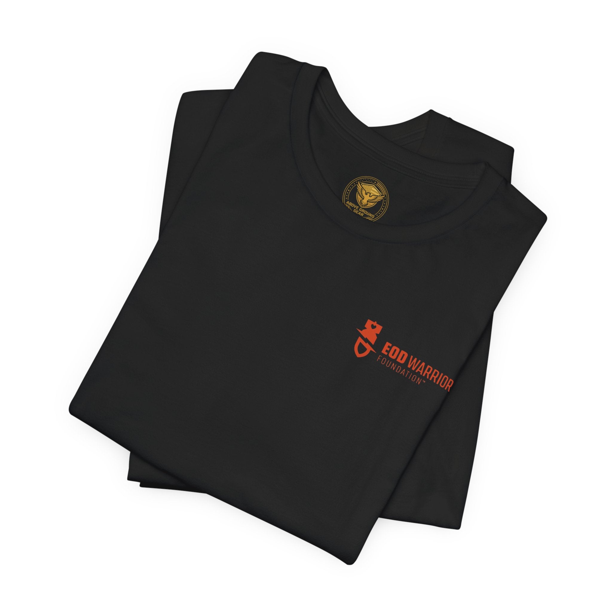 EOD Suit American Flag T‑Shirt — Space Explorer Graphic Tee
