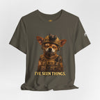 I've Seen Things K9 T-Shirt — Military K9 Chihuahua Humor Tee