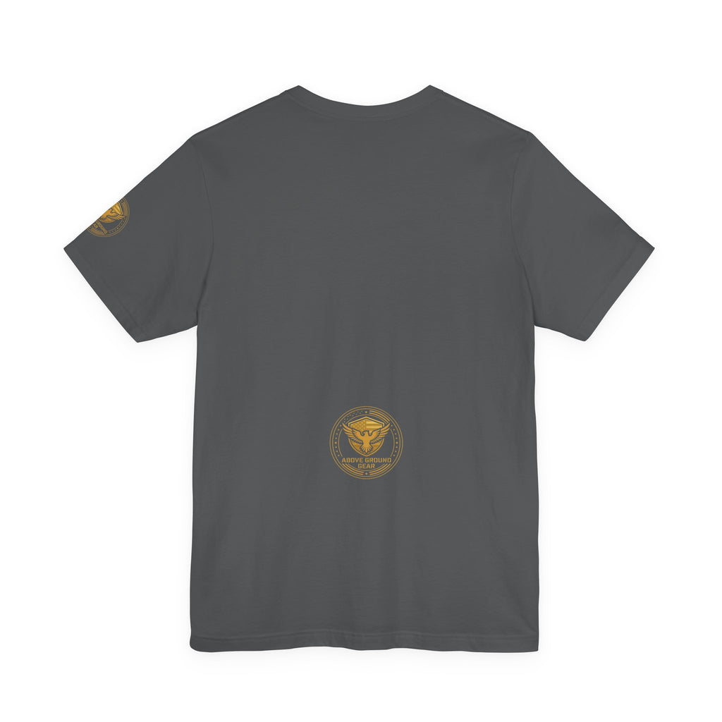 My Eyes Are Up Here Beard Graphic Tee