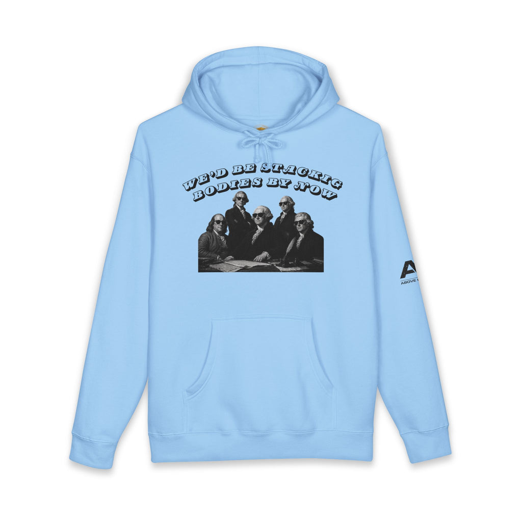 Hoodie "Stacking Bodies" Vintage Band Photo Pullover