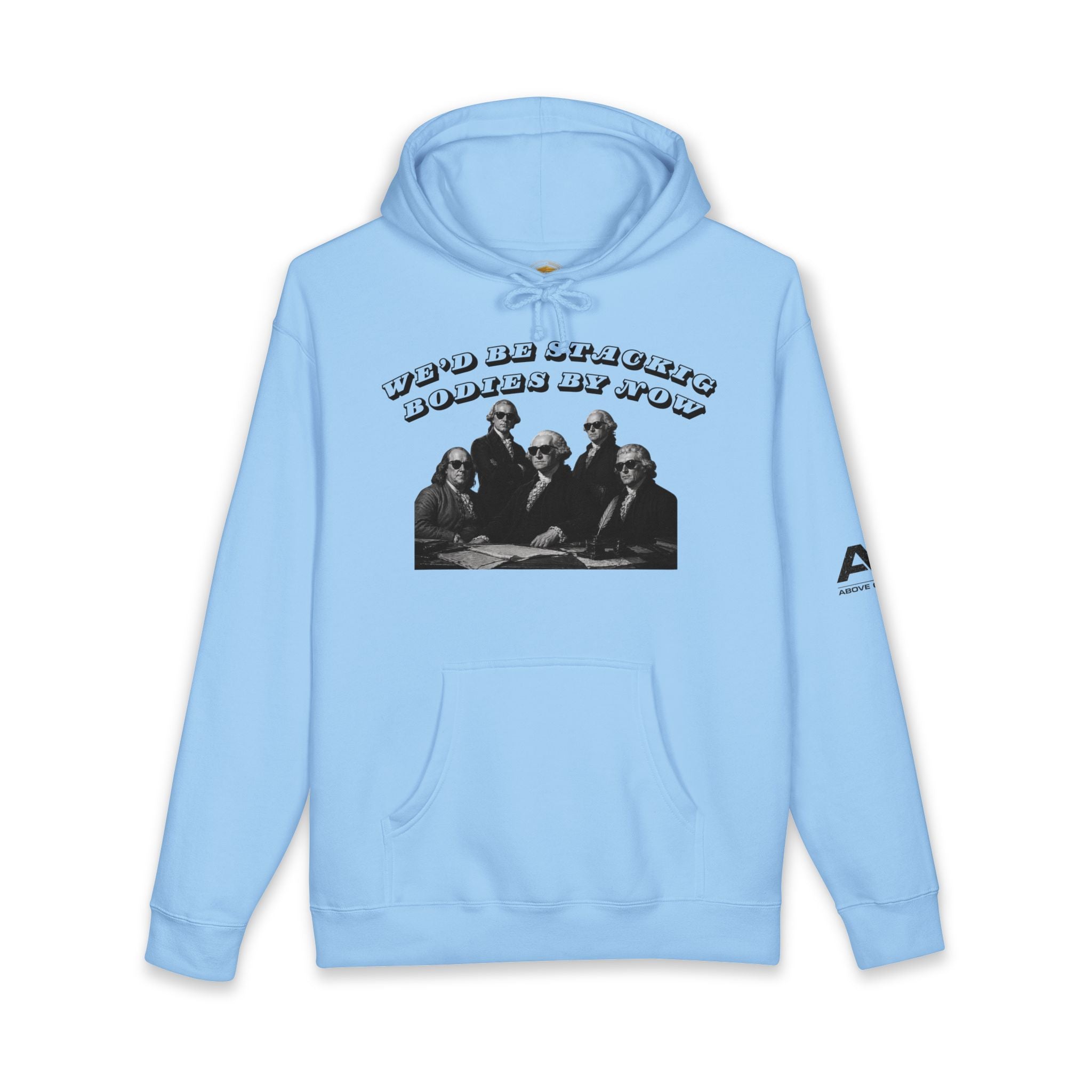 Hoodie "Stacking Bodies" Vintage Band Photo Pullover