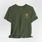 2nd Protects 1st Skeleton Rifle Graphic Tee