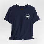 9/11 Memorial T-Shirt — "Never Forgotten 25 Years" American Flag Tribute Tee