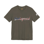 Undiagnosed T‑Shirt — Patriotic American Flag Script Tee