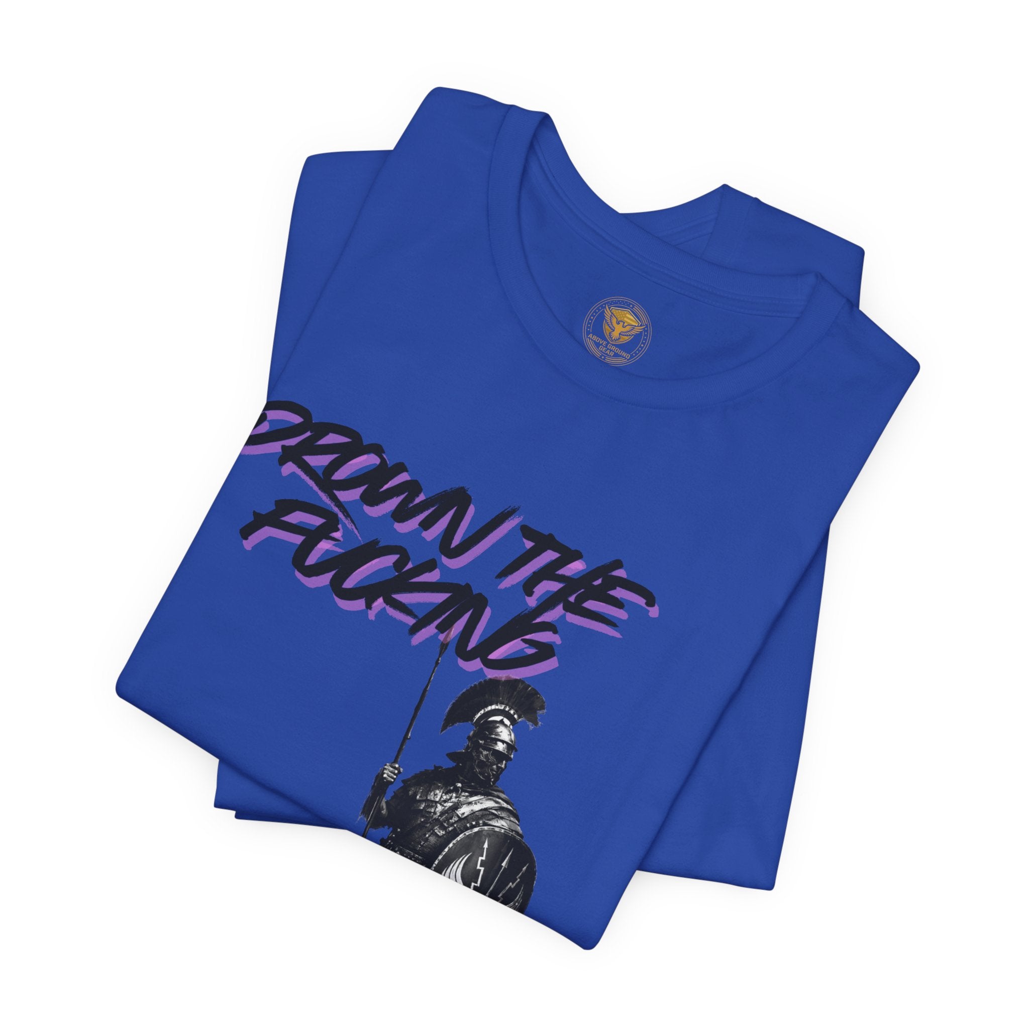 T-Shirt — "Drown the Fucking Weak" Spartan Warrior Graphic Tee