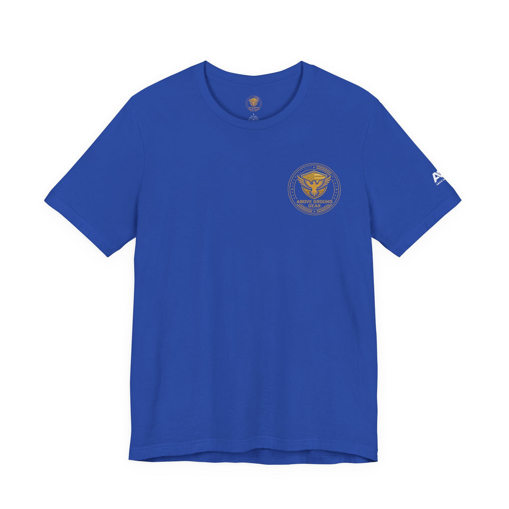 “Embrace the Suck” Graphic Tee — Motivational Military-Inspired Short Sleeve Shirt