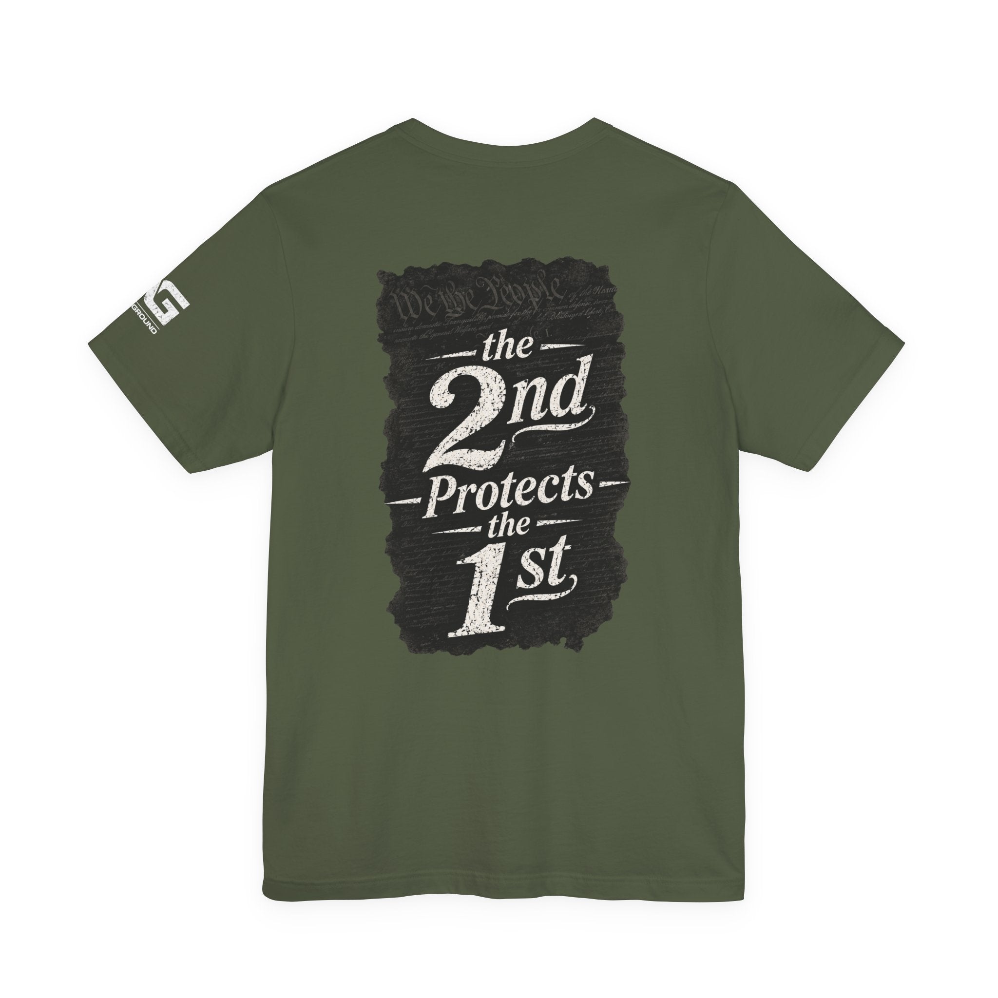 2nd Protects 1st T-Shirt — 1776 Patriotic 2A Rights Tee
