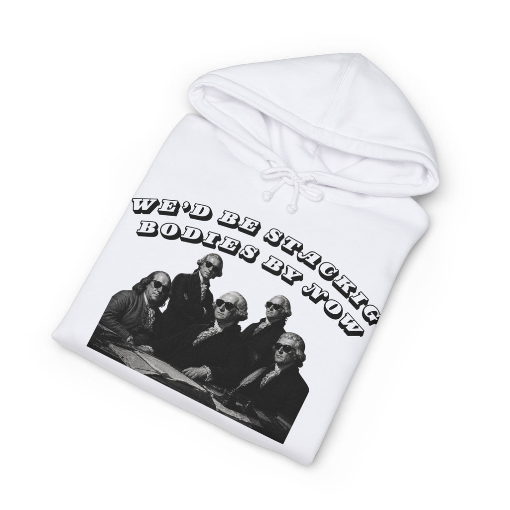 Hoodie "Stacking Bodies" Vintage Band Photo Pullover