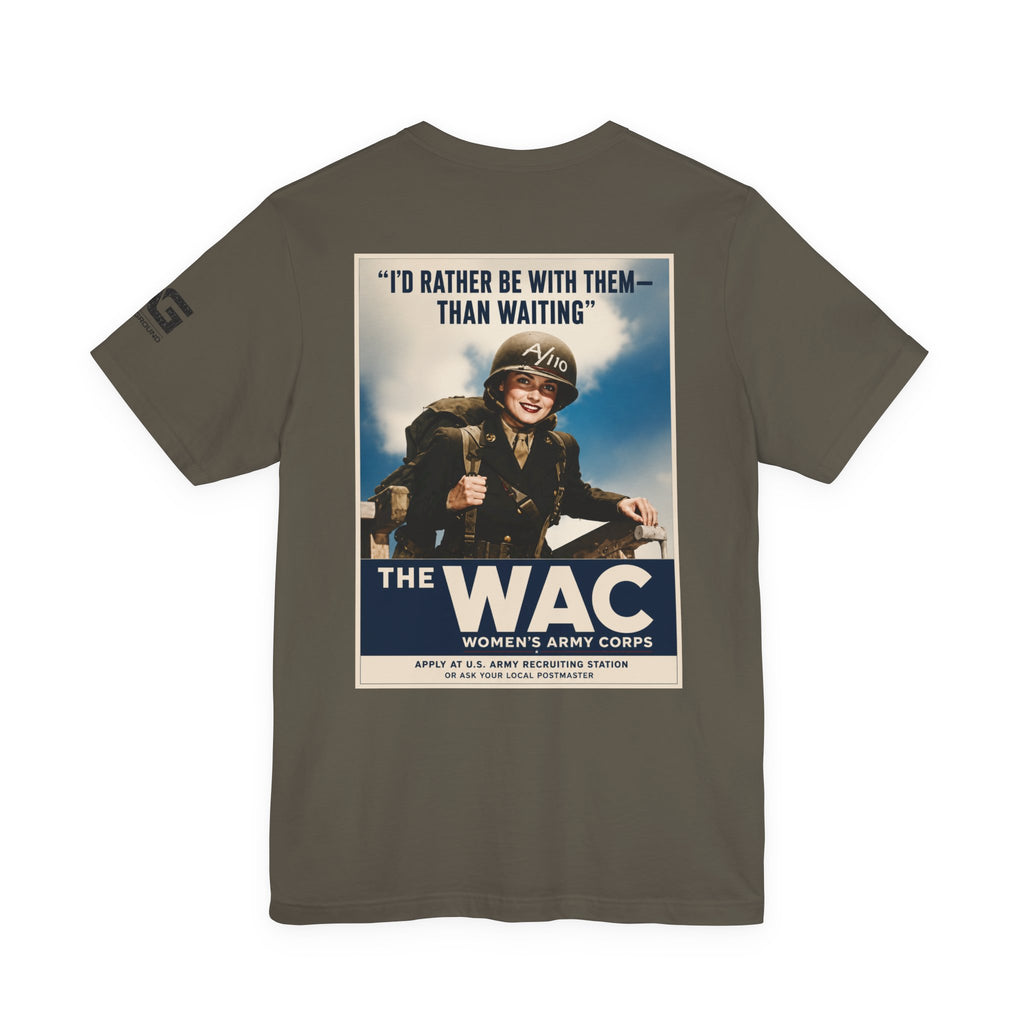 Women’s Army Corps (WAC) Retro Poster T-Shirt