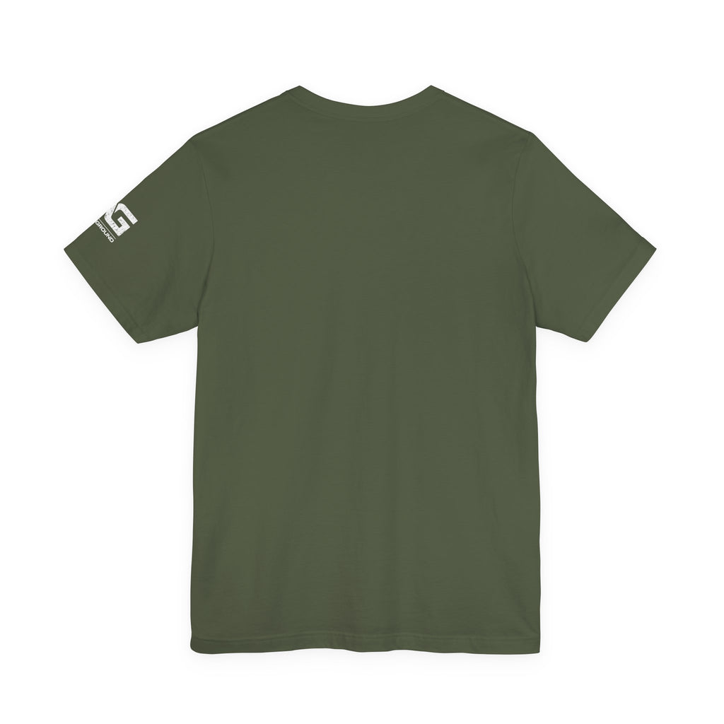 Undiagnosed T‑Shirt — Patriotic American Flag Script Tee