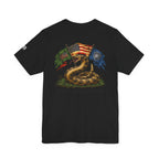 Don't Tread On Me Snake T-shirt — Gadsden Flag Patriotic Tee
