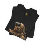 T-Shirt — 'Hurry Up and Wait' Military Sloth Graphic Tee