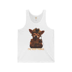 Tactical Chihuahua Tank Top — "I've Seen Things" Military Dog Graphic