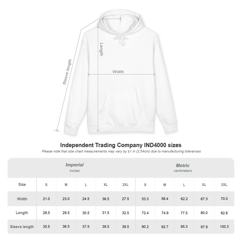 Hoodie "Stacking Bodies" Vintage Band Photo Pullover