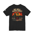 We Will Never Forget 9/11 Memorial T-Shirt