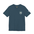 9/11 Memorial T-Shirt — "Never Forgotten 25 Years" American Flag Tribute Tee
