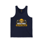Gym Tank — "Resting Gym Face" Weightlifting Tank Top