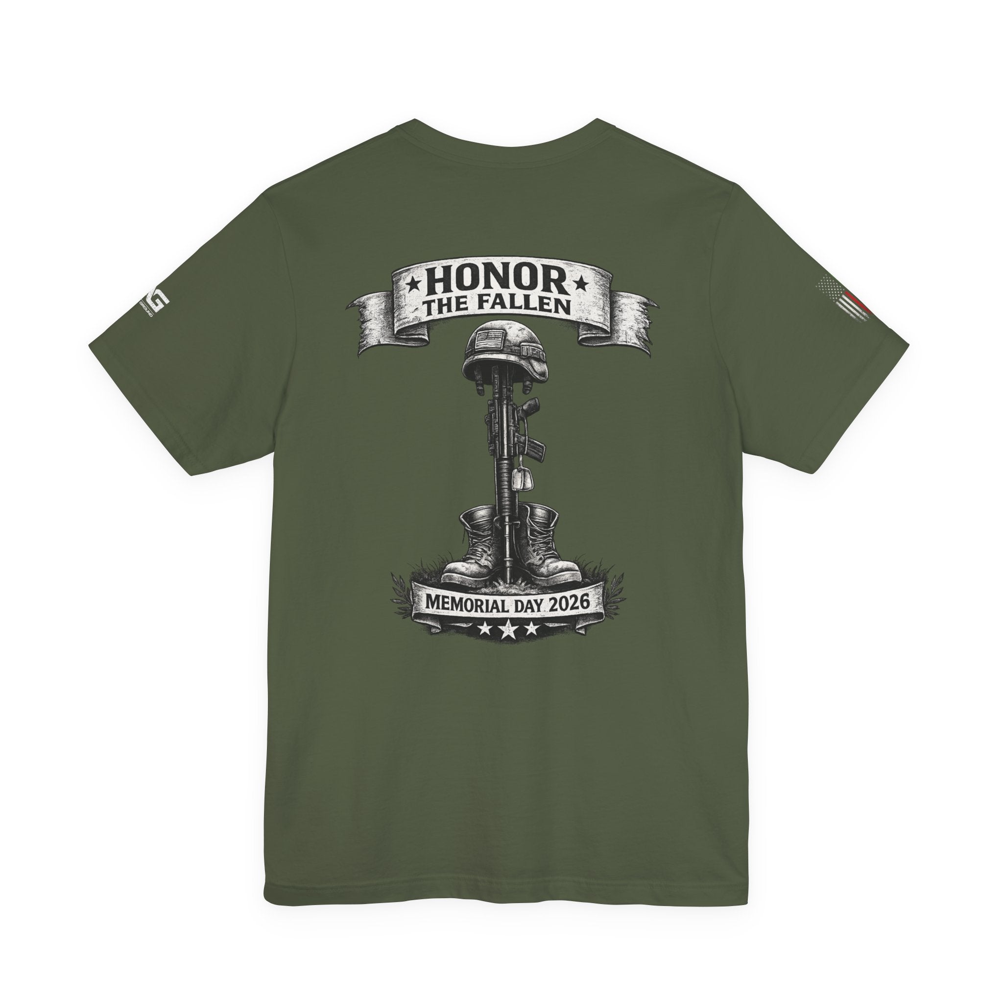 Memorial Day 'Honor the Fallen' T-Shirt - Military Tribute Tee