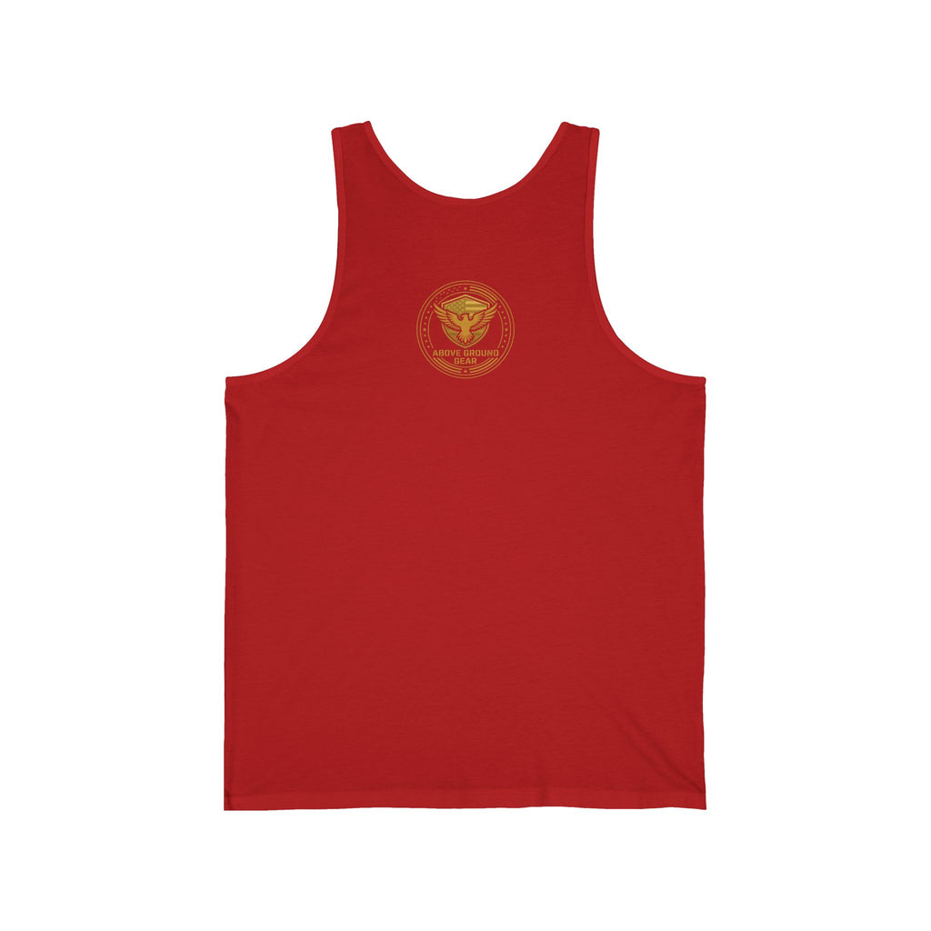 Gym Tank — "Resting Gym Face" Weightlifting Tank Top