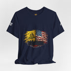 T-Shirt - American Flag and Gadsden 'Tree Of Liberty"
