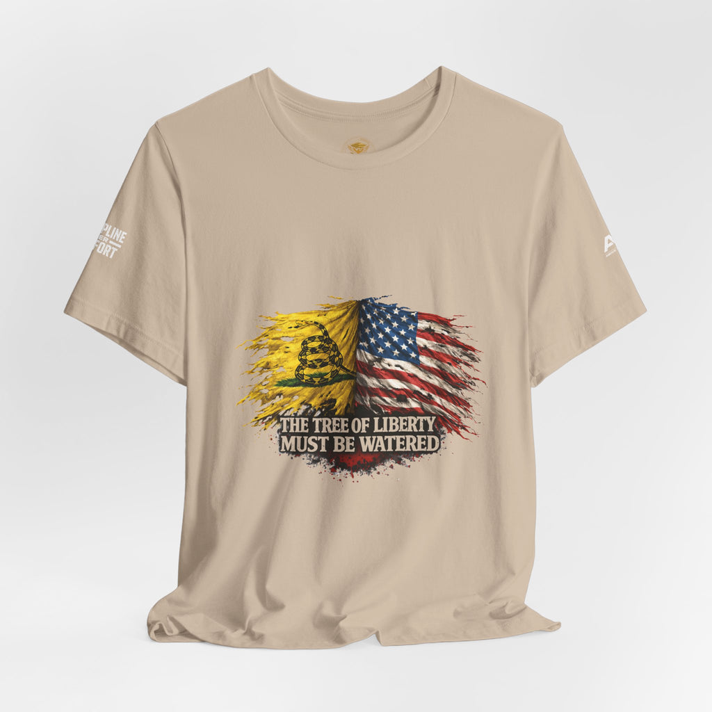 T-Shirt - American Flag and Gadsden 'Tree Of Liberty"