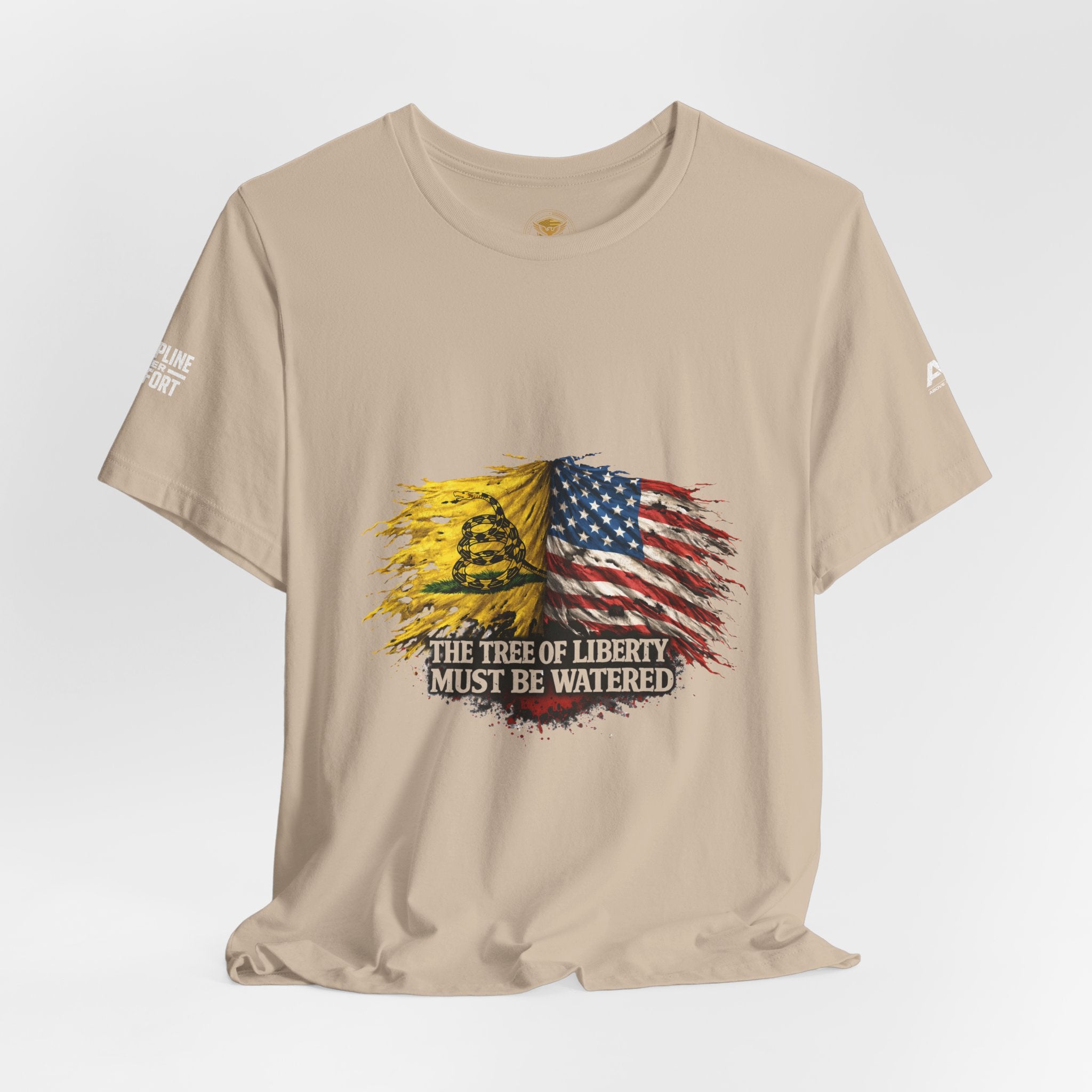 T-Shirt - American Flag and Gadsden 'Tree Of Liberty"