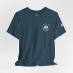 9/11 Memorial T-Shirt — "Never Forgotten 25 Years" American Flag Tribute Tee
