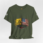 T-Shirt - American Flag and Gadsden 'Tree Of Liberty"