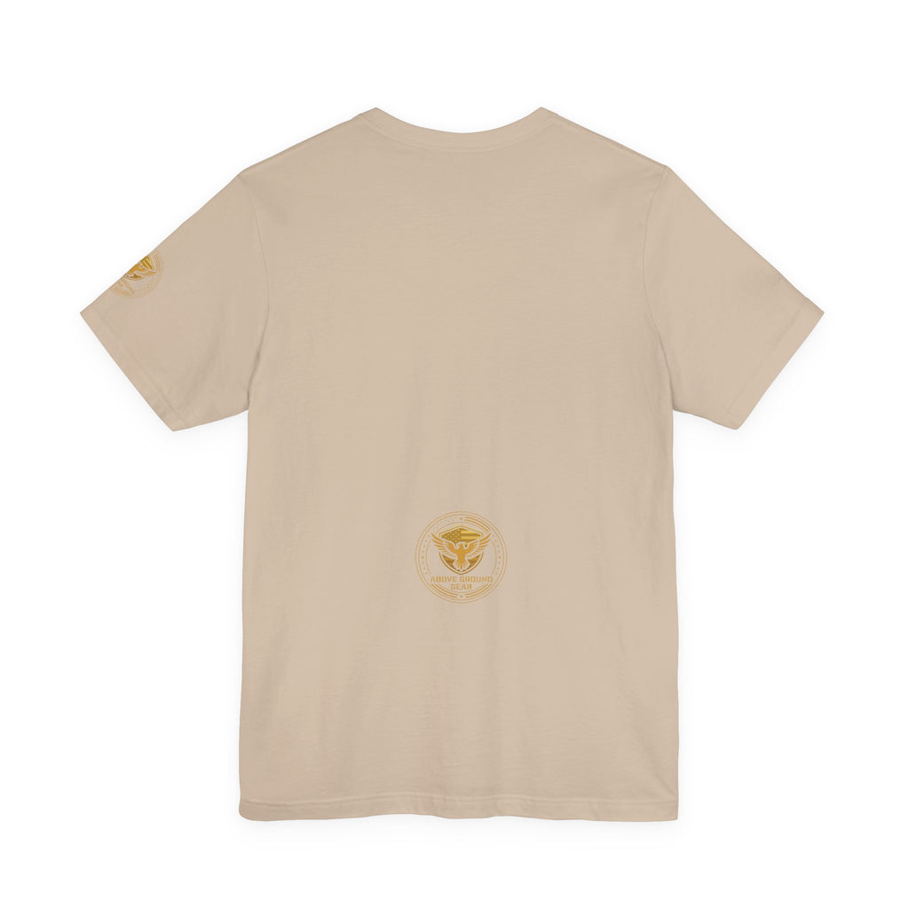 My Eyes Are Up Here Beard Graphic Tee