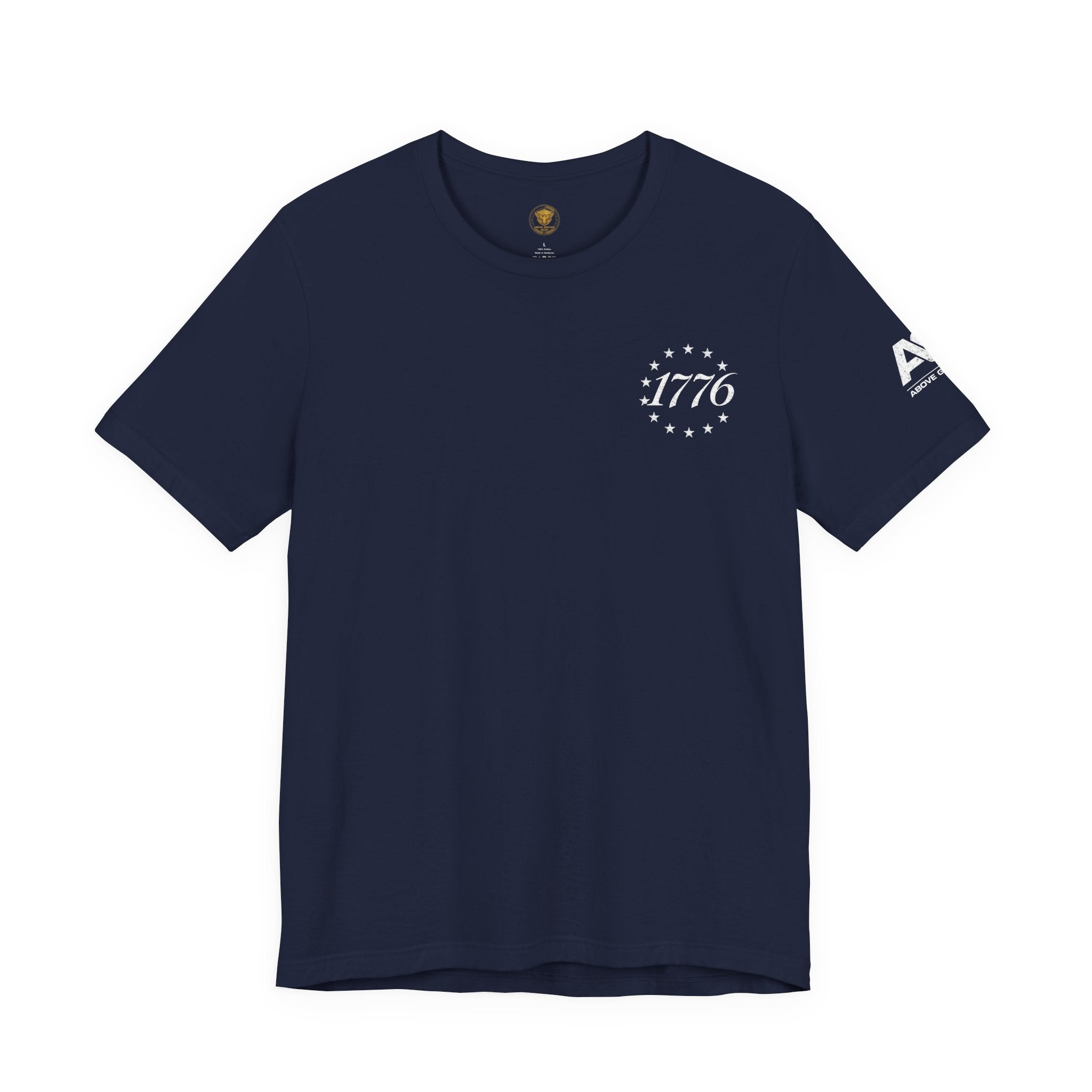Born and Raised American Flag T-Shirt — 1776 Patriotic Tee