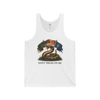 Don't Tread On Me Snake Tank Top — Patriotic Gadsden Flag Design