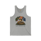 Don't Tread On Me Snake Tank Top — Patriotic Gadsden Flag Design