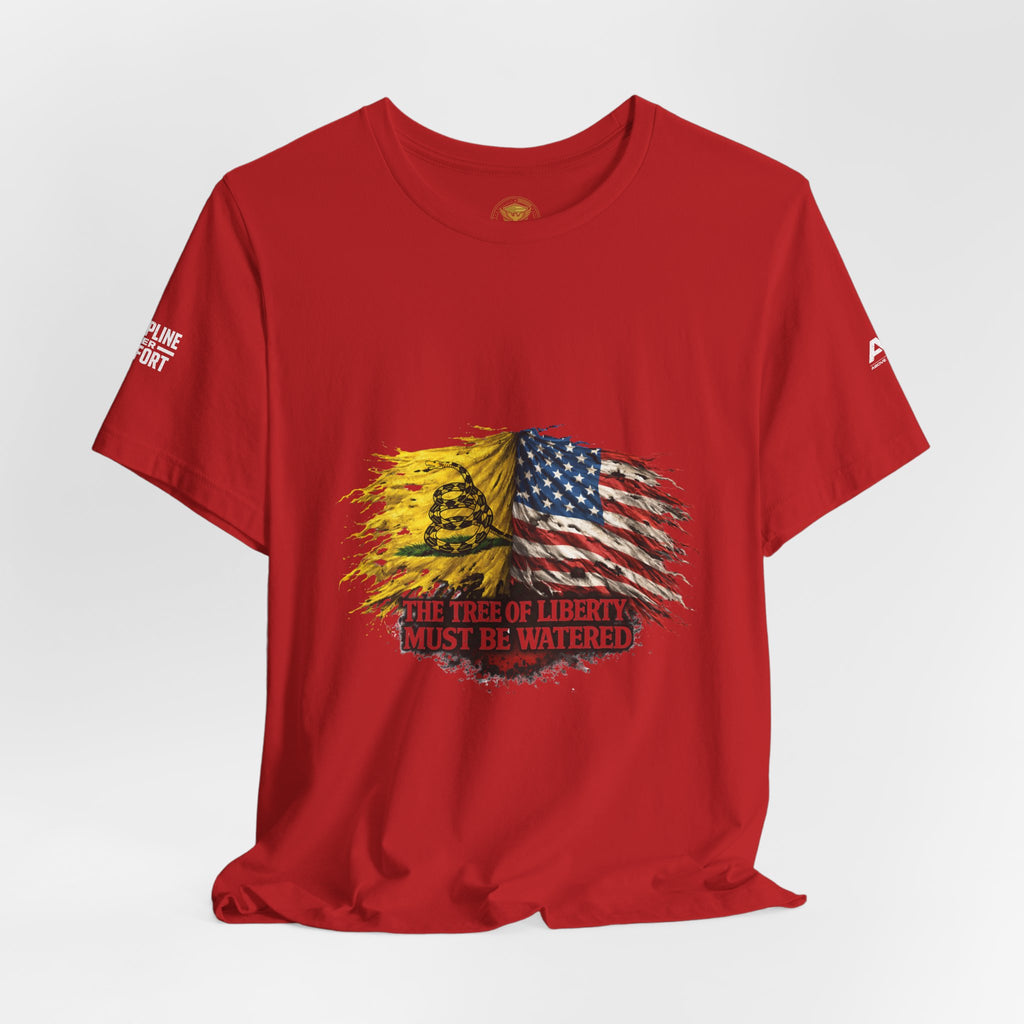 T-Shirt - American Flag and Gadsden 'Tree Of Liberty"