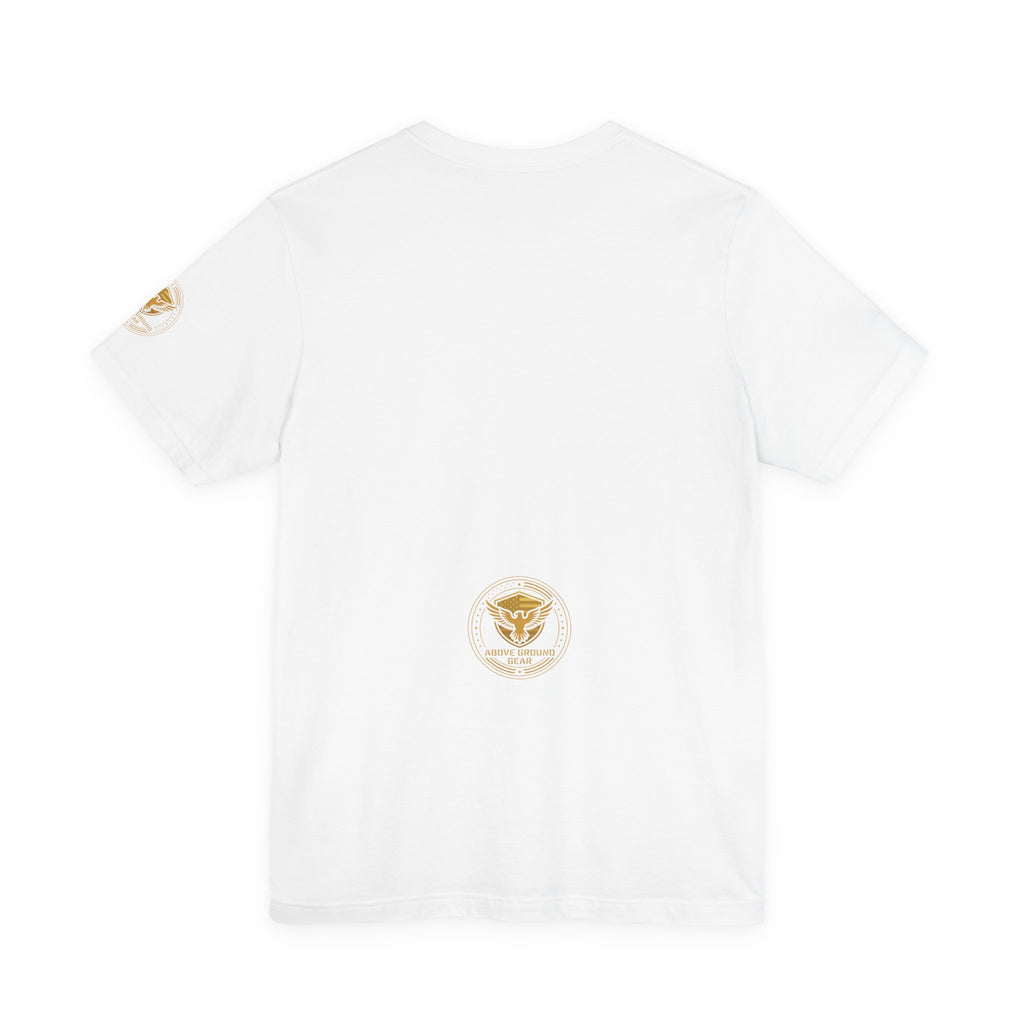 My Eyes Are Up Here Beard Graphic Tee